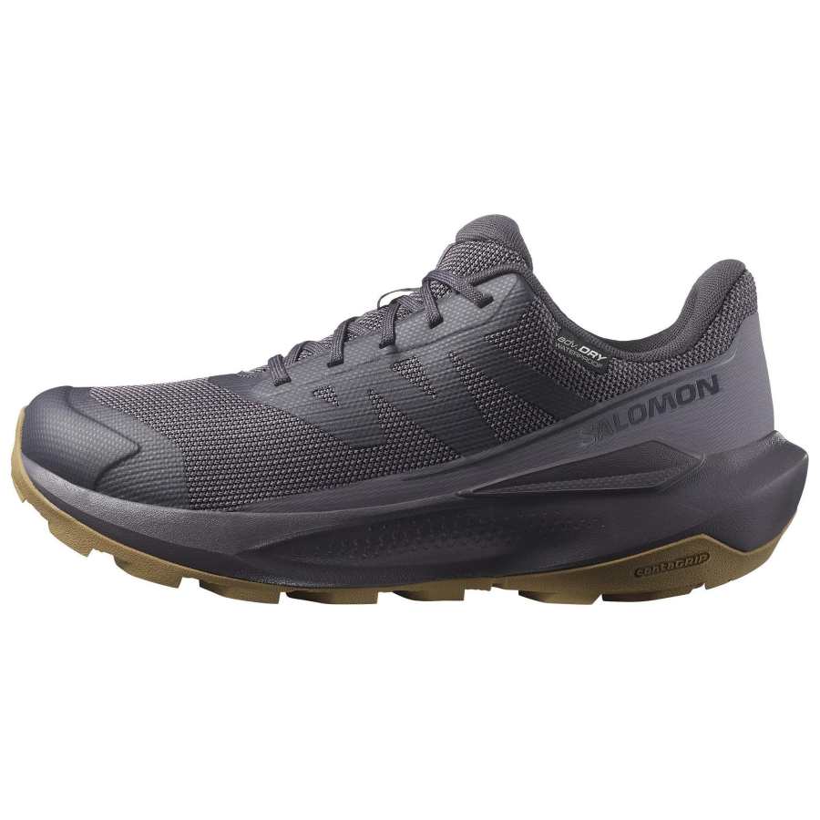 SALOMON Slip Resistant Abrasion Resistant Low top Outdoor Shoes Women's Black