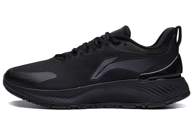 Li-Ning Li Ning YueYing Element Running Shoes Men's Low Top Black