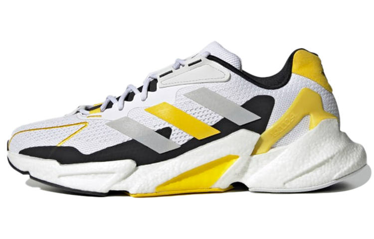 Adidas Adidas X9000l4 Comfortable Abrasion Resistant Cushioning Low top Running Shoes Men's White Yellow Black