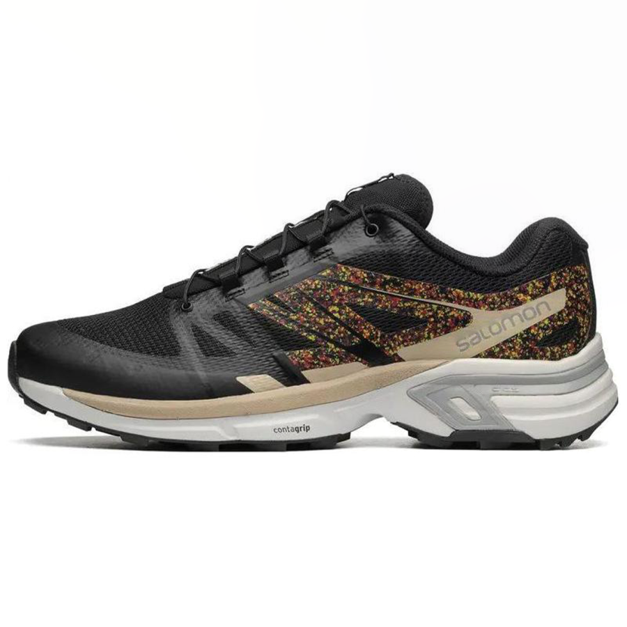 SALOMON XT Wings 2 Mindful Fashion Trend Low top Outdoor Shoes Unisex Gray Black