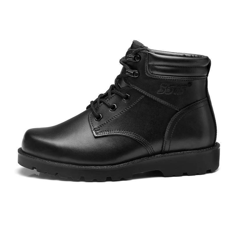 QIANGREN 3515 Thermal Wool Boots High Top Insulated Shoes Thickened And Fleece Lined Slip Resistant Snowfield Boots