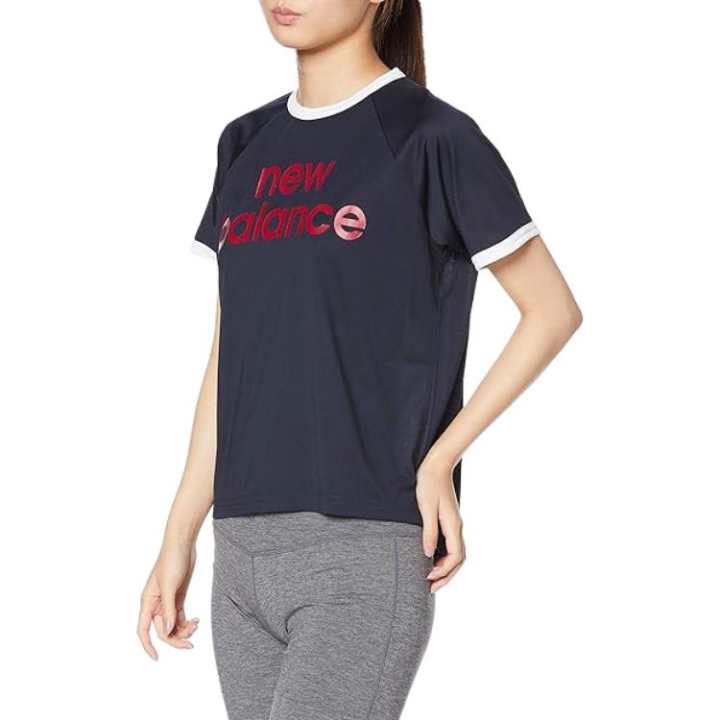 New Balance New Balance T Shirts Women's Eclipse Gray Crew Neck