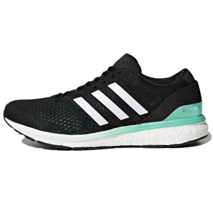 Adidas Adidas Adizero Boston 6 'Black White Green' Women's