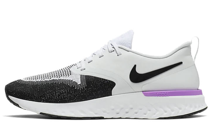 Nike Nike Odyssey React Flyknit 2 Platinum Violet Black