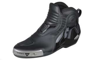 DAINESE Dyno Pro Leather Slip Resistant Abrasion Resistant Ankle Boots Men's Black