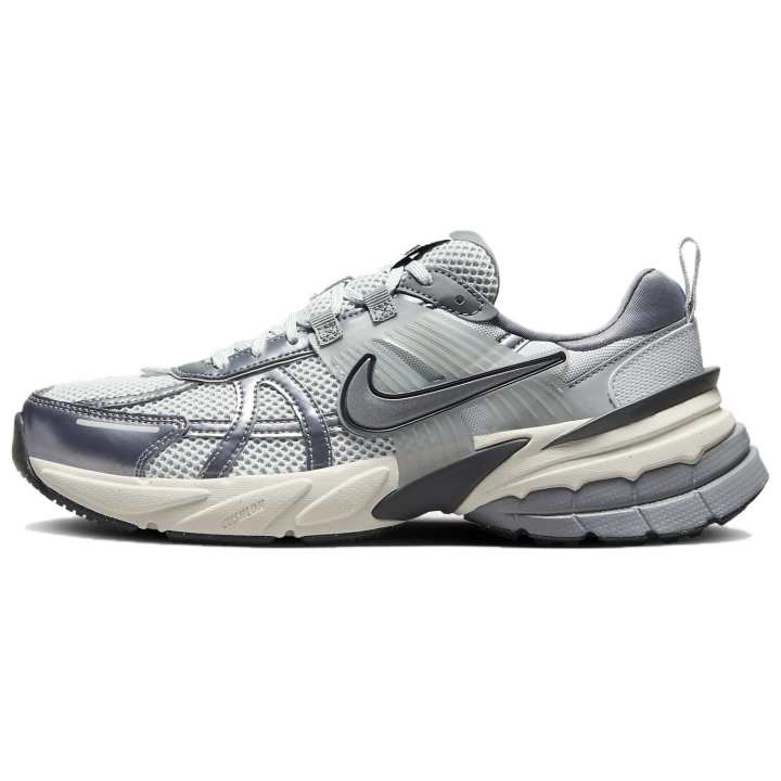 Nike Nike V2K Run Breathable Low top Casual City Commuting Running Shoes Women's Gray