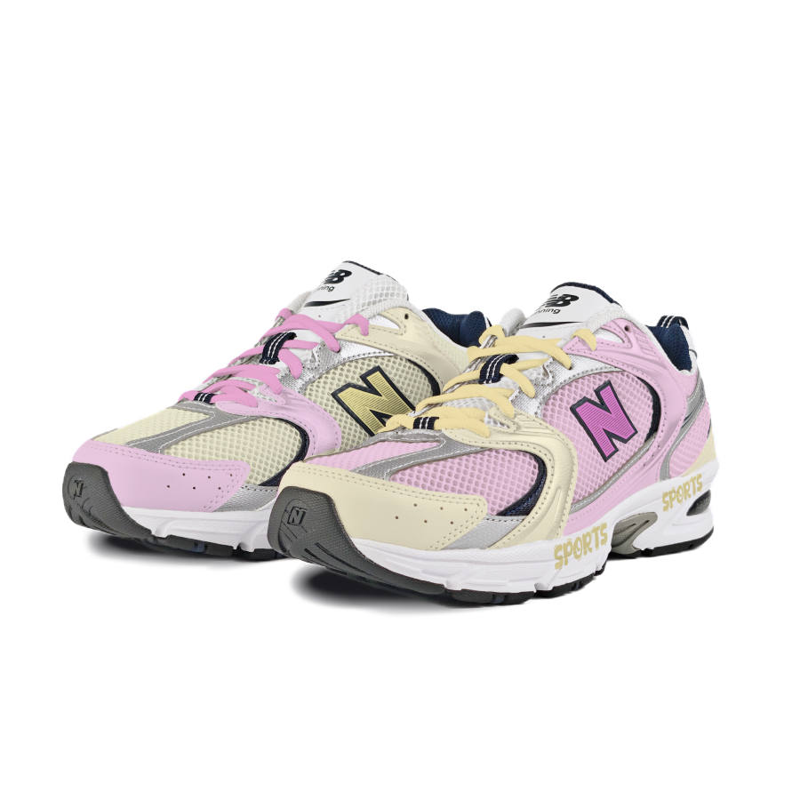 New Balance New Balance NB 530 Abrasion Resistant Low top Running Shoes Unisex Yellow Pink