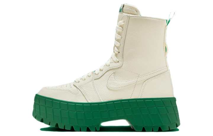 Jordan Jordan 1 High Brooklyn Coconut Milk Pine Green Women's’s