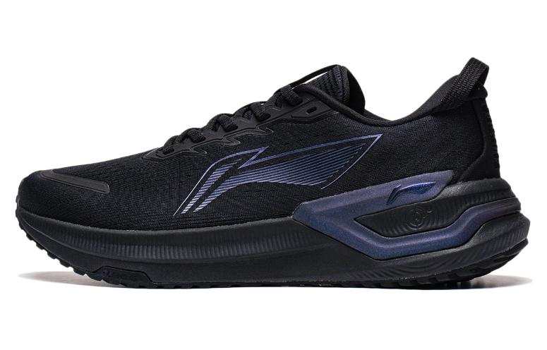 Li-Ning Li Ning YueYing 3.0 Comfortable Cushioning Slip Resistant Abrasion Resistant Low top Running Shoes Men's Black Blue