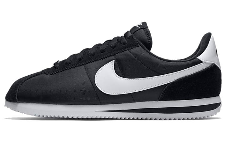 Nike Nike Cortez Basic Nylon Black White Metallic Silver