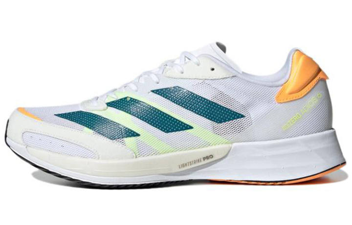 Adidas Adidas Adizero Adios 6 'White Teal Flamingo Orange'