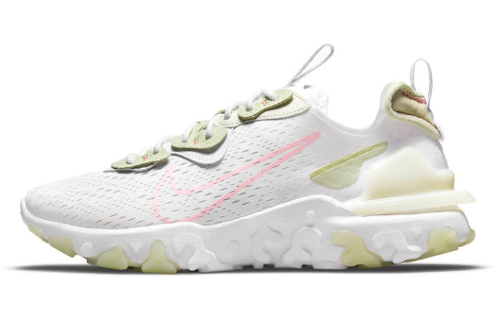 Nike Nike React Vision Low top Running Shoes Women's White Light Green