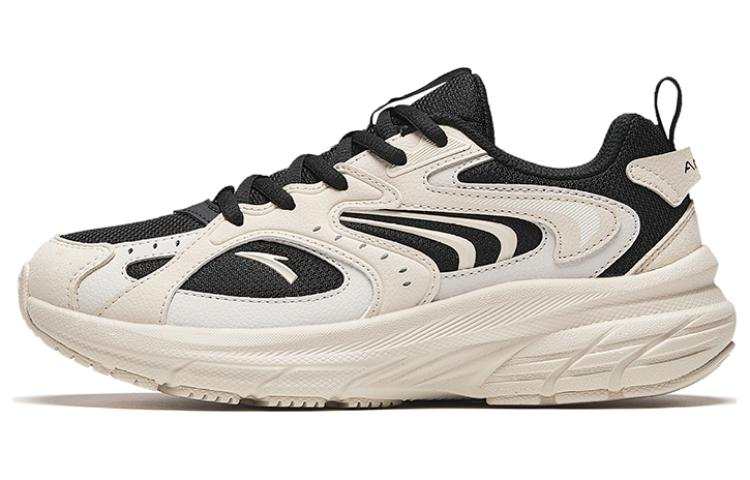 Anta Cushioning Low top Running Shoes Women's Beige Black