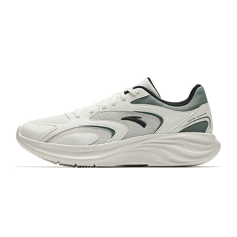 Anta Nebula 2 Low top Casual Running Shoes Men's White Green