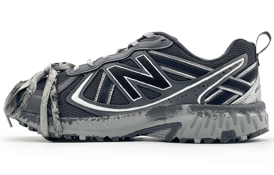 New Balance New Balance NB 410 Slip Resistant, Abrasion Resistant, Breathable Low top Running Shoes Unisex Black Gray