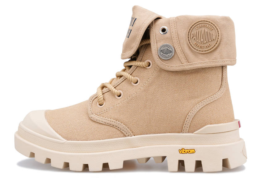 Palladium Waterproof Abrasion Resistant Cushioning Short Outdoor Boots Medium Heel Women's
