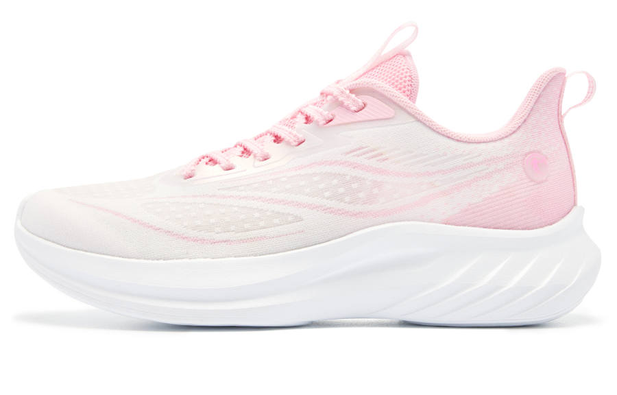 QIAODAN Light Speed 5.0LITE Low top Training Running Shoes Women's White Pink