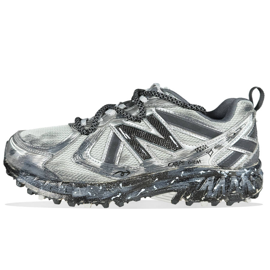New Balance New Balance NB 410 V5 Abrasion Resistant Abrasion Resistant Low top Running Shoes Unisex Silver Gray 2E