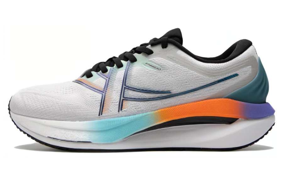 XTEP Tancheng Max Comfortable Slip Resistant Lightweight Non slip Lightweight Low top Running Shoes Men's Gray Green