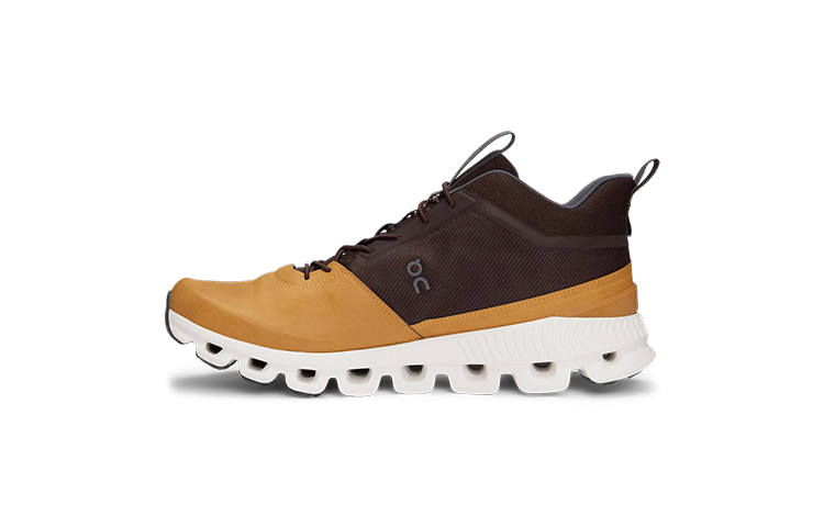 On Cloud Hi Slip Resistant Abrasion Resistant Slip Resistant Abrasion Resistant Low top Running Shoes Men's Brown