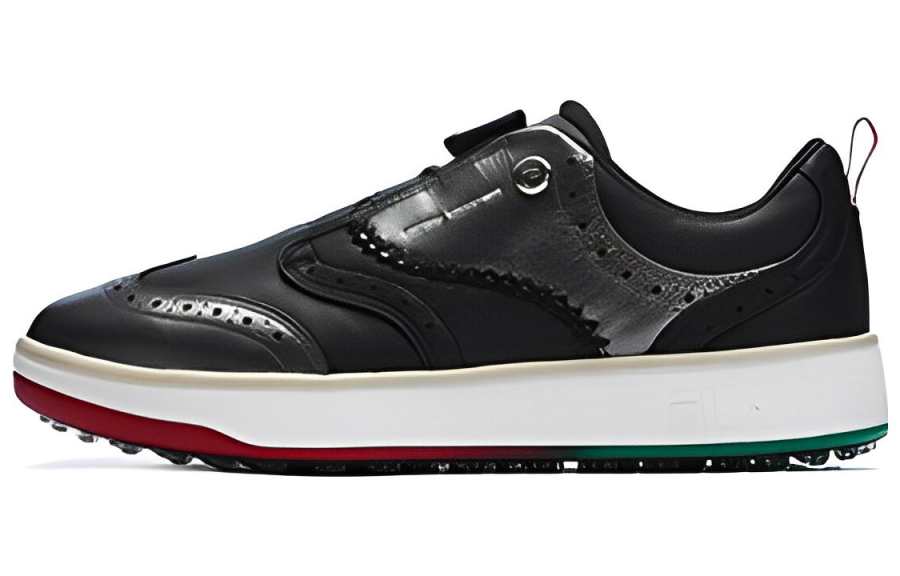 FILA Gf Derby Skate Shoes 'Black Silver'