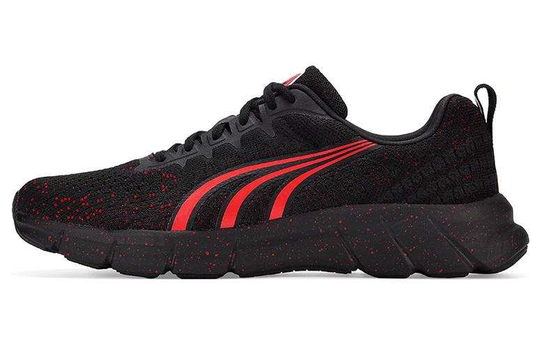DO-WIN DO WIN Critical 1 Abrasion Resistant Breathable Abrasion Resistant Breathable Low top Running Shoes Unisex Black Red