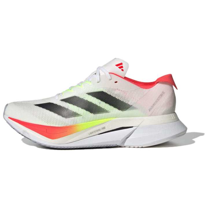 Adidas Adidas Adizero Boston 12 Cushioning Abrasion Resistant Breathable Low top Marathon Training Long Distance Running
