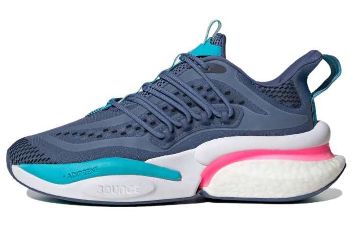Adidas Adidas Alphaboost V1 Crew Blue Lucid Pink Lucid Cyan Women's