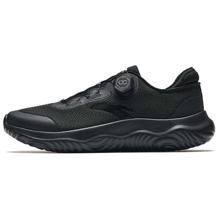 ANTA SUPERSTORE CHAOJIANTA Breathable Lightweight Breathable And Lightweight Low top Casual Running Shoes Men's Black
