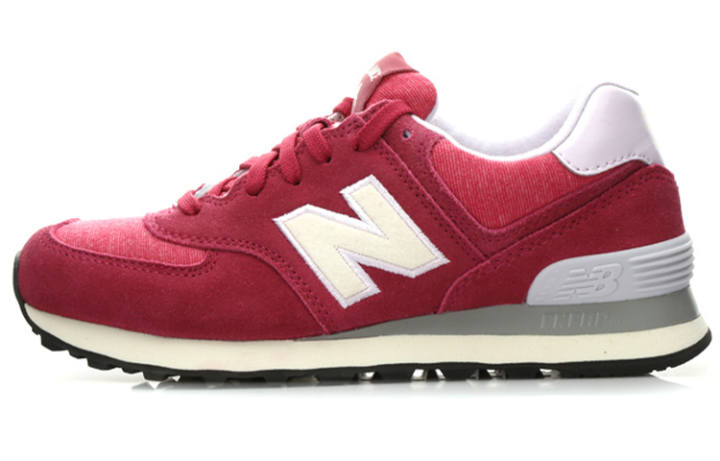 New Balance New Balance NB 574 Comfortable Textile, Artificial Leather Cushioning Abrasion Resistant Low top Running Shoes Women's