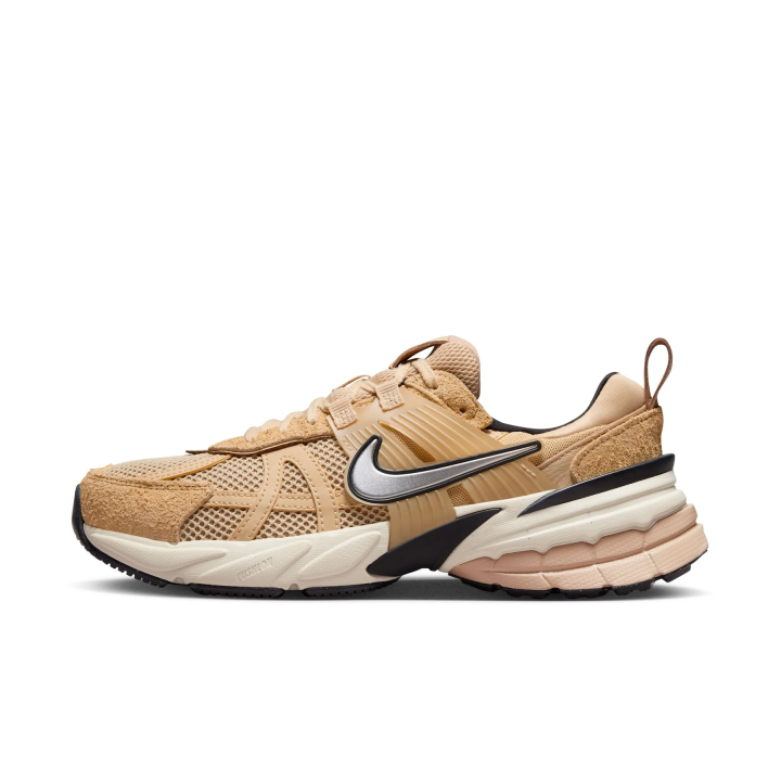 Nike Nike V2K Run Low top Casual City Commuting Running Shoes Women's Brown White