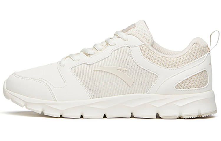 Anta Running Collection Comfortable Cushioning Low top Running Shoes Women's White Gray