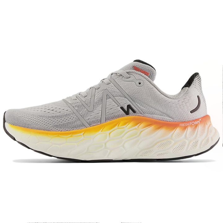 New Balance Fresh Foam X More New Balance v4 'Aluminum Grey Hot Marigold'
