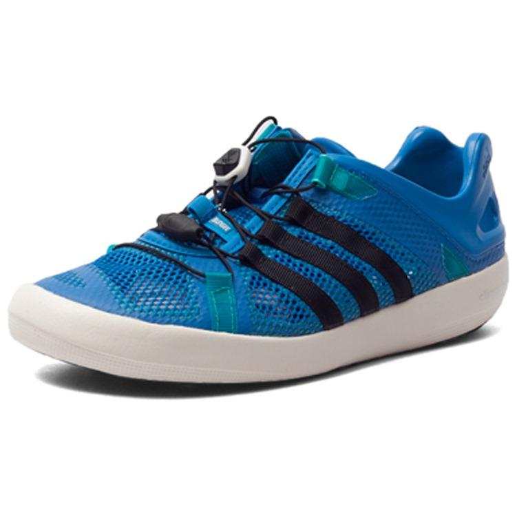 Adidas Adidas Slip Resistant Abrasion Resistant Low top Outdoor Shoes Unisex Blue