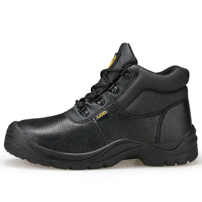 LANOUDUN Cushioning Abrasion Resistant Impact Resistant High top Outdoor Shoes Unisex Black