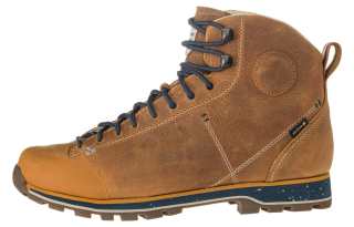 Dolomite 54 High FG EVO GORE Te Comfortable Wear resistant And Waterproof High top Outdoor Shoes Unisex Denim Blue Gold