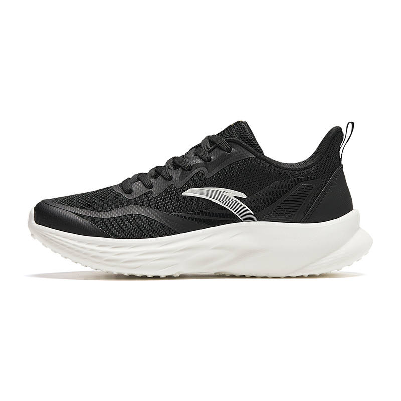 Anta Cushioning, Wear Resistant Low top Casual Running Shoes Women's Black