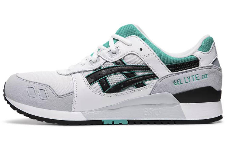 Asics Gel Lyte 3 Low top Running Shoes Unisex Gray White