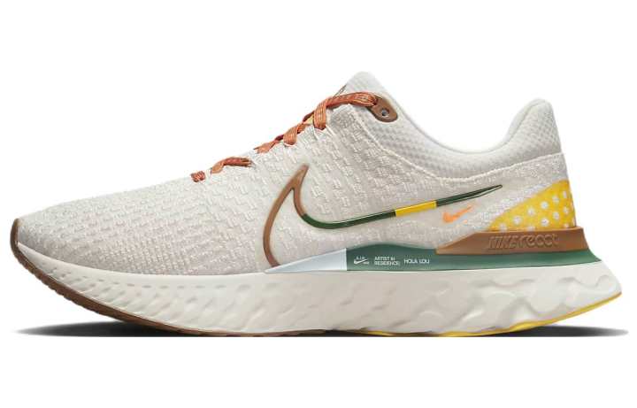 Nike Nike React Infinity Run Flyknit 3 Fabric Cushioning Slip Resistant Abrasion Resistant