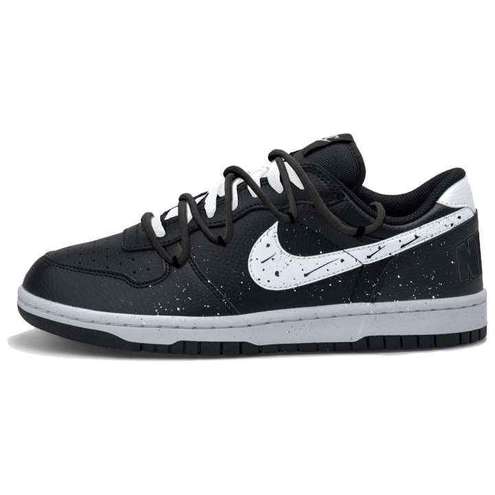 Nike Nike Big Low top Skateboard Shoes Men's Black White