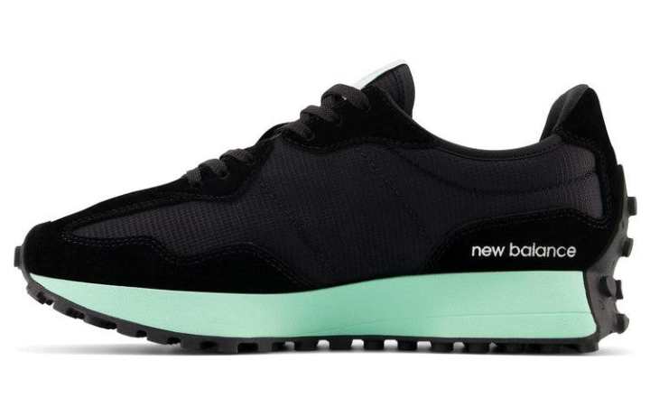 New Balance 327 Wmns New Balance 'Black Bright Mint' Women's