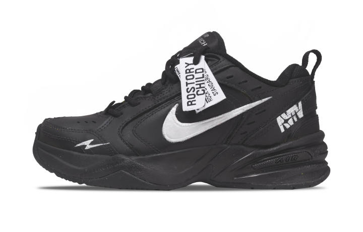 Nike Nike Air Monarch 4 Black Warrior Cushioning Low top Chunky Sneakers Unisex Black