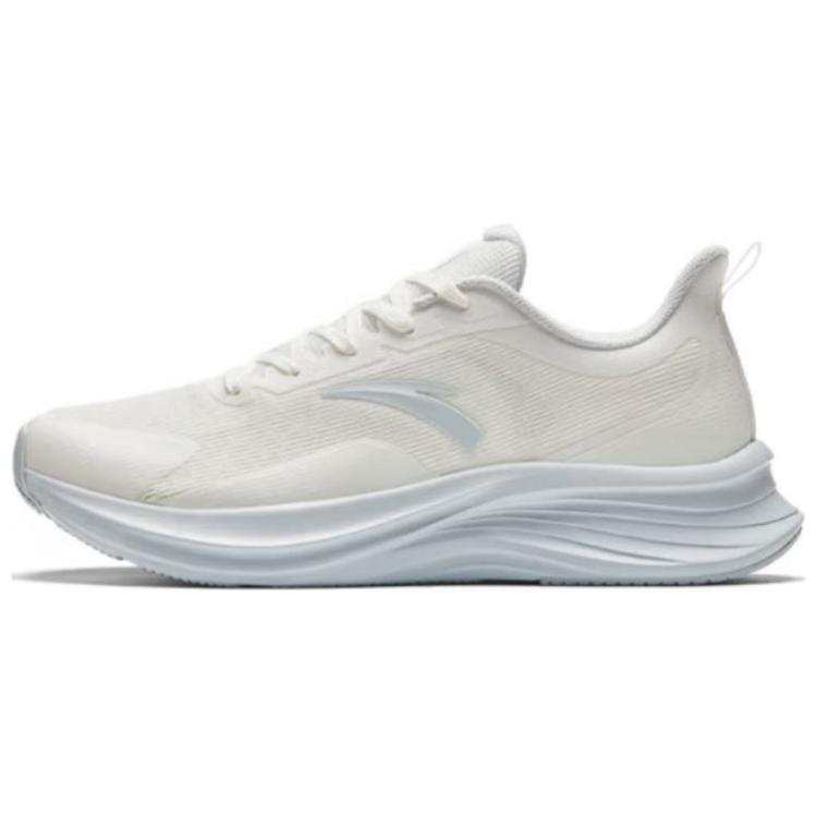 Anta Casual Cushioning Slip Resistant Cushioning Slip Resistant Low top Casual Running Shoes Women's Blue White