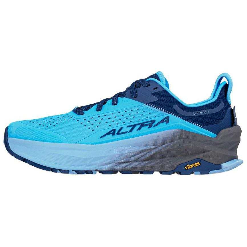 Altra OLYMPUS 6 Slip Resistant Abrasion Resistant Low top Trail Running Shoes Men's Blue