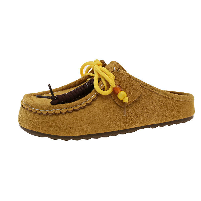 KLAOSD Abrasion Resistant Quiet Closed Toe Slippers Women's