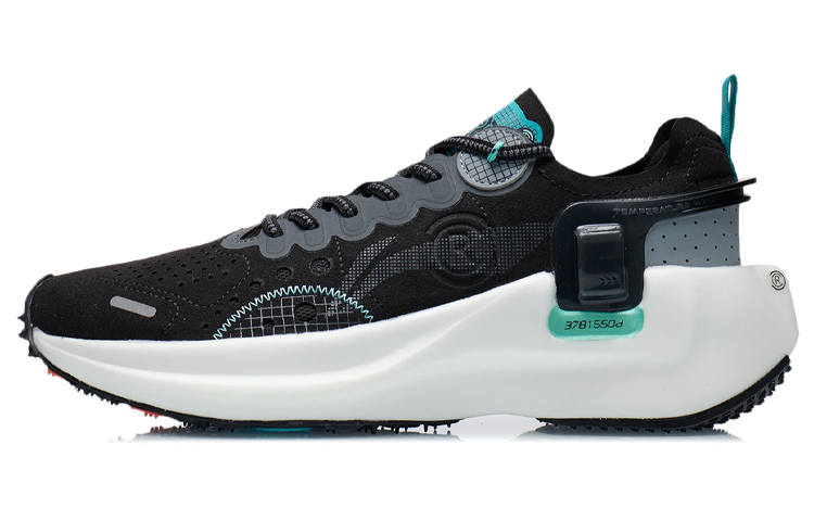Li-Ning Li Ning Ranger Running Shoes Men's Low Top Black/Dark Iron Gray/White