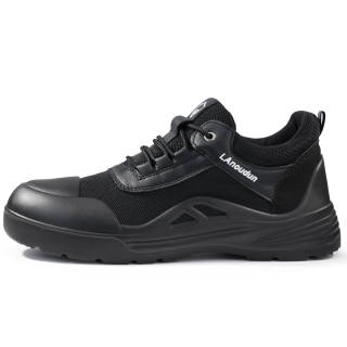 LANOUDUN Abrasion Resistant Impact Resistant Lightweight Low top Outdoor Shoes Men's Black