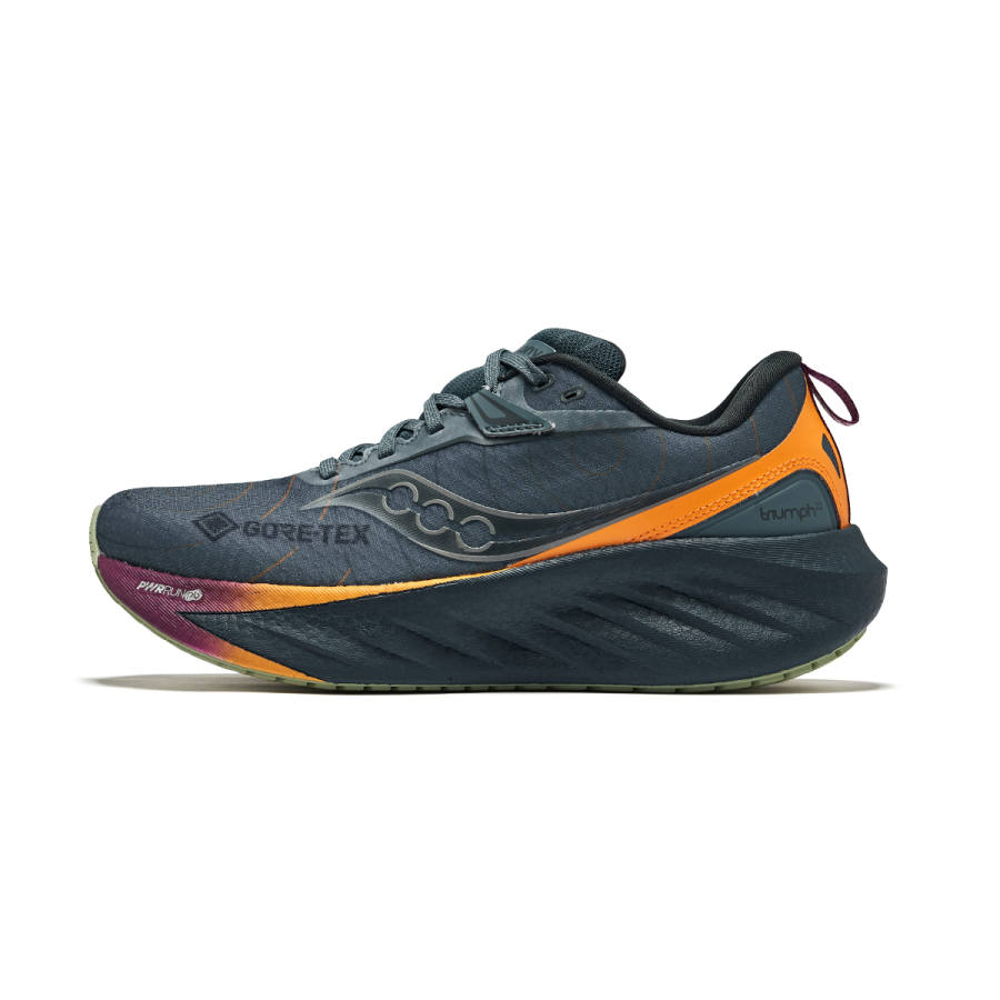 Saucony Triumph 22 Gore Tex Mirage Navy Women's