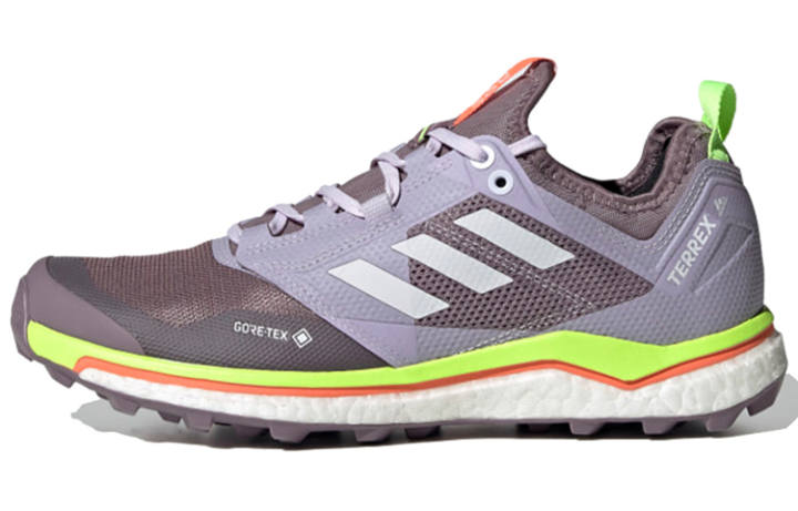 Adidas Adidas Terrex Agravic Running Shoes Women's Low Top Purple/Green