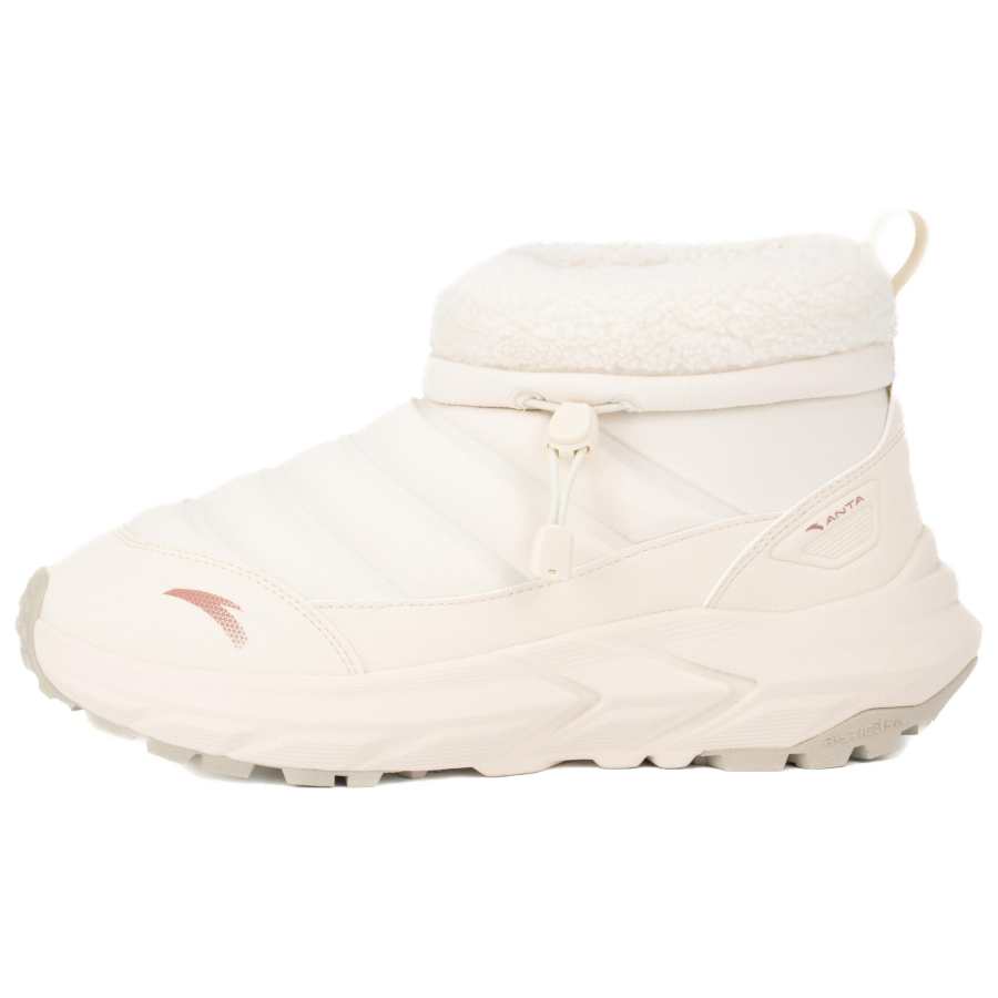 Anta Wujie High top Insulated Shoes Women's Fish Belly White